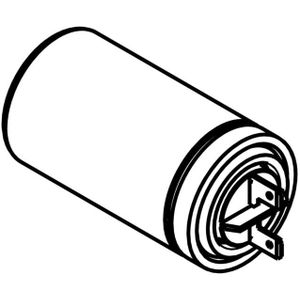 AEG condensator, motor met ventilator 8581256418014