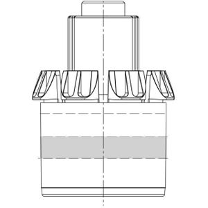 AEG knop, functies, inox, 10+0 140219970021