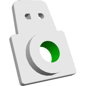 AEG afstandsstuk, scharnier 140177587015