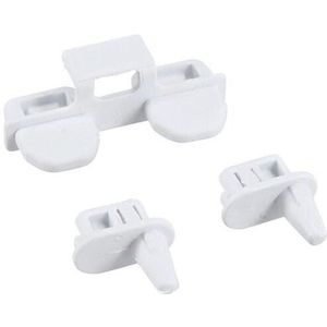 AEG clips, zijpaneel, kit, White,3pcs. 4056011317