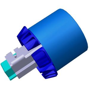 AEG knop, dubbele energieregelaar, wit, 9-0 140235430042