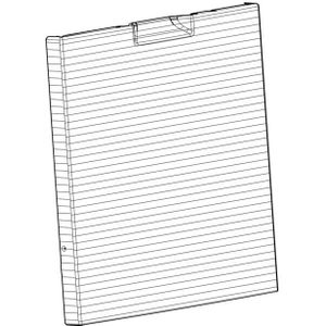 AEG buitenpaneel deur, inox 8581904033603