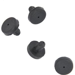 Kookplaat - Voetjes - 12 Stuks - Bescherming - Wit