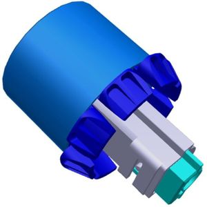 AEG knop, functies, inox, 10+0 140235621020