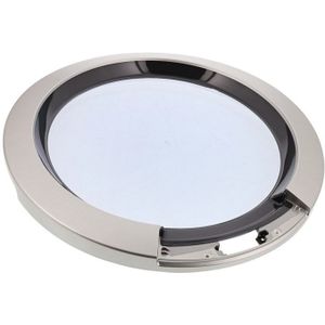 AEG deurkader, voorzijde, zilver/zwart, Ø463,6mm 1366250411