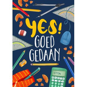 Fishuals | Geslaagdkaart | Goed gedaan | Giant Card