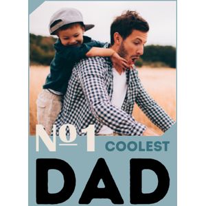 Greetz | Vaderdagkaart | coolest dad | Standard Card