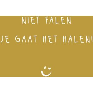 Greetz | Geslaagdkaart | Je gaat het halen | Large Square Card