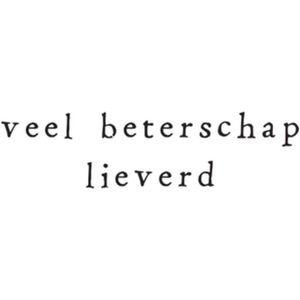 IKPAKJEIN | Beterschapskaart | lieverd | Large Square Card