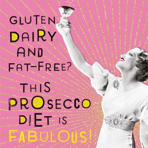 Pigment | Verjaardagskaart | prosecco | Square Card