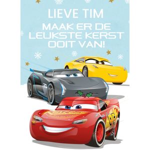 Cars | Kerstkaart | Met naam | Giant Card