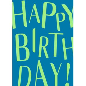 Greetz | Verjaardagskaart | Man | Large Card