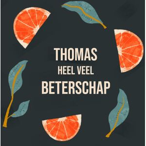 Greetz | Beterschapskaart | Heel veel beterschap | Square Card