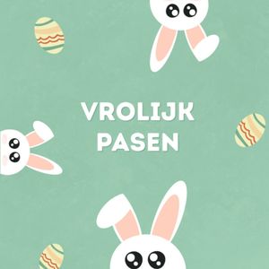 Greetz | Paaskaart | paashaas | paasei | Giant Square Card