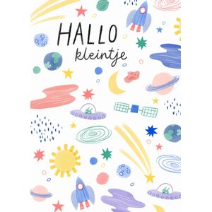 Jess Rose Illustration | Jess Rose | Geboortekaart | universum | Standard Card