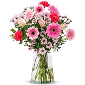 Greetz | Boeket Zacht roze | M/L |