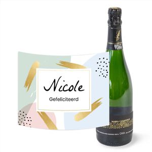 Maria Casanovas | Cava Brut | Gefeliciteerd met eigen naam | 750 ml | Alcohol Gift