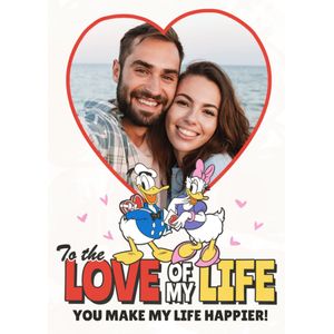 Mickey Mouse | Disney | Donald Duck | To the love of my life | Giant Card