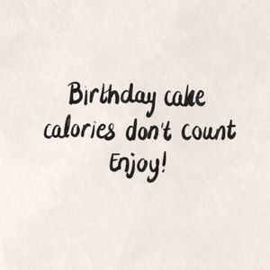 Greetz | Verjaardagskaart | calories | cake | Square Card