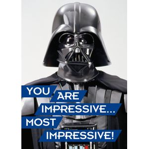 Star Wars | Verjaardagskaart | Darth Vader | Large Card