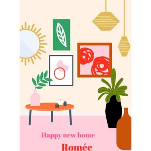 Greetz | Verhuiskaart | Vriendin | Giant Card
