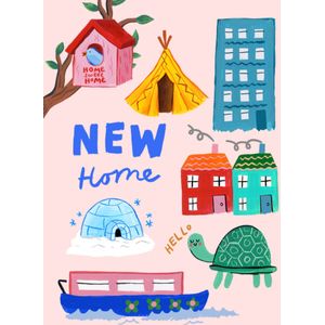 Eleanor Bowmer | Nieuwe woning kaart | New Home | Thuis Illustraties | Standard Card