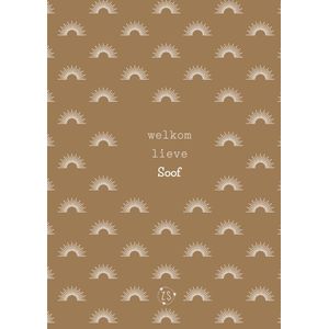 Zusss | Geboortekaart | Welkom | Giant Card
