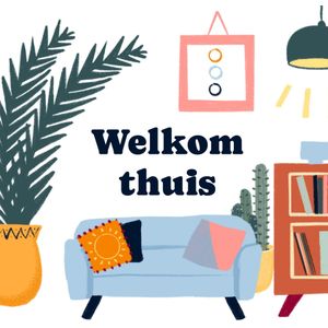 Greetz | Vakantiekaart | Welkom thuis | Square Card