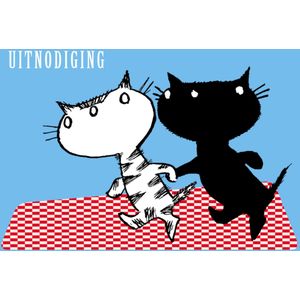 Fiep Westendorp | Pim & Pom uitnodiging | Standard Card
