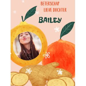 Greetz | Beterschapskaart | Beterschap lieve dochter | Standard Card