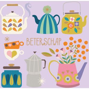 Paperclip | Beterschapskaart| Thee en Koffie | Square Card