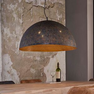 Grote hanglamp rond industrieel