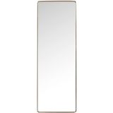 Koperen design spiegel van 200 cm - 70x200cm