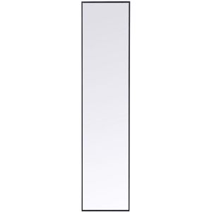 Smalle spiegel zwart 180x30 cm - 30x180cm