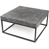 Salontafel betonlook 75 cm - 75 x 75cm.