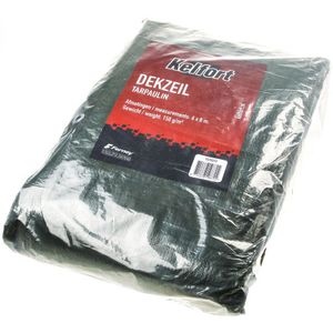 Dekkleed zwaar 6X8M gr/bl