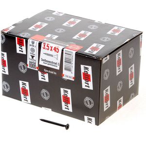 Snelbouwschroef gefosfateerd met trompetkop phillips S 3.5 X 45MM