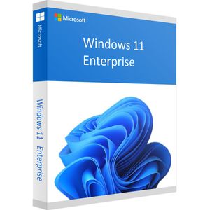 Microsoft - Windows 11 Enterprise - Besturingssysteem - Zwart - Digitale Download