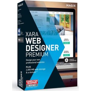 MAGIX Xara Web Designer Premium 15 (Digitaal downloaden)