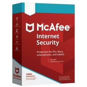 McAfee Internet Security (1 jaar / 3 apparaten) Laatste versie + gratis updates
