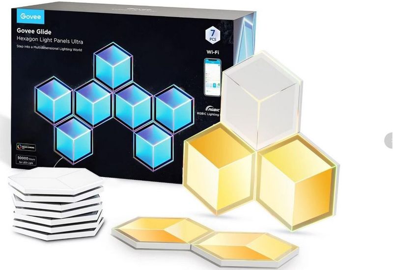 Govee Glide Hexagon Light Panels Ultra 7-er-Pack