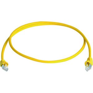 Telegärtner MP8 FS500 Patchkabel Cat.6A ISO gelb 5m