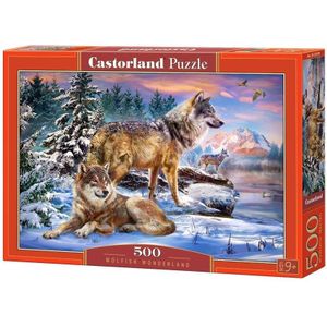 Castorland - Wolfish Wonderland - Legpuzzel - Multicolor - 500 Stukjes