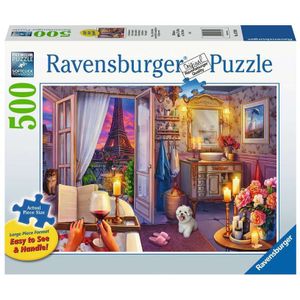 Ravensburger puzzel Knusse Badkamer - Legpuzzel - 500 stukjes