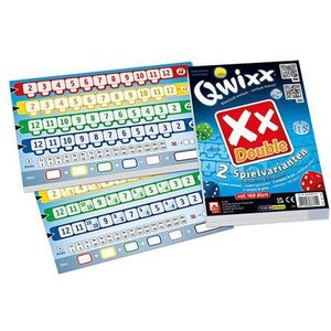 Qwixx Dubbel - Gezelschapsspel voor 2-5 spelers - Leeftijd 8+ - Dubbel scorebloks