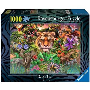Jungle Tiger - 1000 Stukjes Legpuzzel  Ravensburger