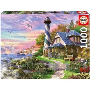 Vuurtoren bij Rock Bay Puzzel (1000 stukjes)