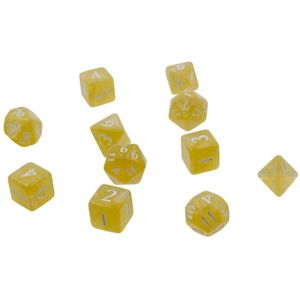 Eclipse 11 Dice Set: Lemon Yellow (voor RPG)