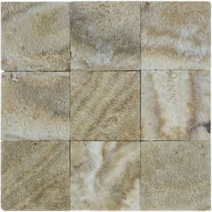Stabigo Parquet Y 10x10 sunset brown tumble 30x30 cm