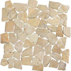 Terre d'Azur Stone Palladiana Tan Flat 30x30 cm